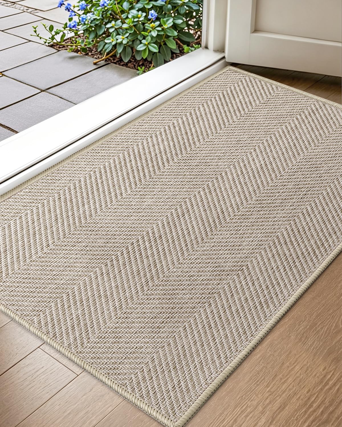 Amazon.com: Color&Geometry Ultra Thin Indoor Door Mat 24